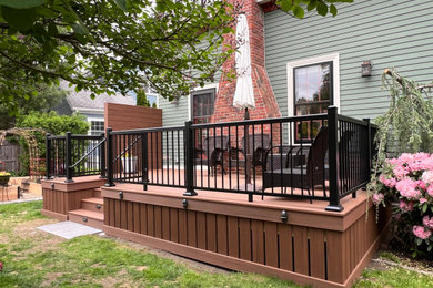 Inspiration for a deck remodel in Boston