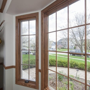 Custom Stained Andersen Windows Make the Perfect Match