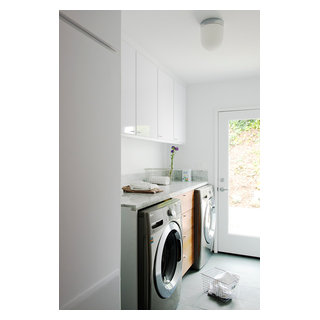 Indoor-Outdoor, Midcentury, Los Angeles - Modern - Laundry Room - Los ...