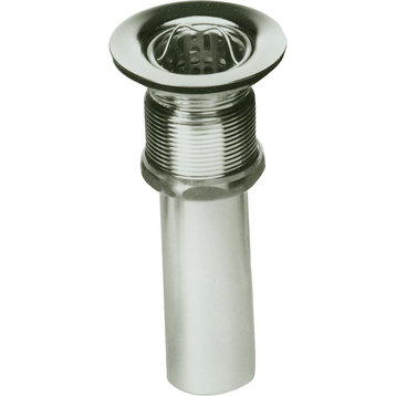 Elkay Drain Fitting 2" Nickel Plated Brass Body With Deep Strainer Basket