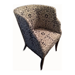 French Heritage - Barrel Back Accent Chair - Armchairs And Accent Chairs