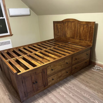 Custom Solid Wood Bed