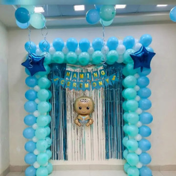 Baby Boy Celebration Decoration | AA Decorator Chandigarh