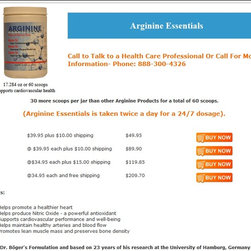 Arginine Treatment - Arginineessentials.com - Products