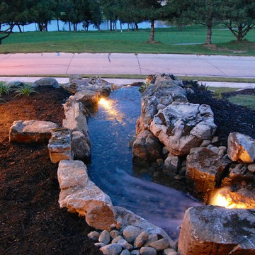 Pondless waterfall