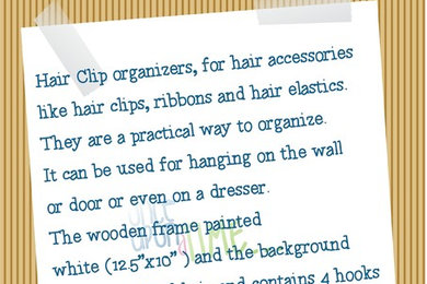 Hair Clip Organizers