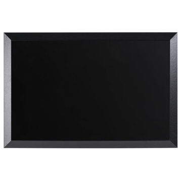 Kamashi Wet Erase Board, Black Mdf Frame, 24"x36"