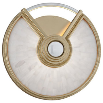 Corbett Lighting 252-11 Venturi 1 Light 9-1/2"H Integrated LED - Gold Leaf /