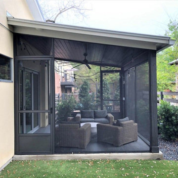 Screened Porch in the Zilker neighborhood South of Downtown Austin