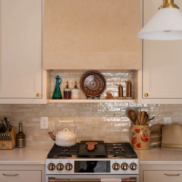 French Country Kitchen Remodel — Plaster Hood, Oak Island & Farmhouse Sink