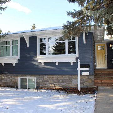 New Windows and James Hardie Siding Calgary - SW - Glenbrook