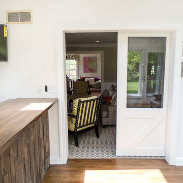 "Ski Lodge" Style Lounge Area