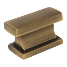 Cosmas 701BAB Brushed Antique Brass Contemporary Cabinet Knob