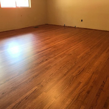 Stained Red Oak Flooring