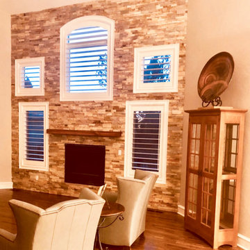 "Arch Top" Plantation Shutter applications