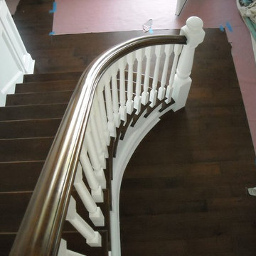 Margate, NJ flared staircase