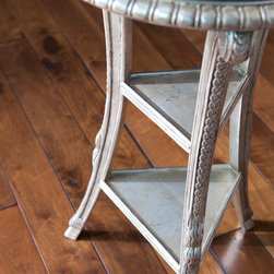 Bolzano Side Table - Silver - Side Tables And End Tables
