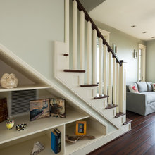 under stairs