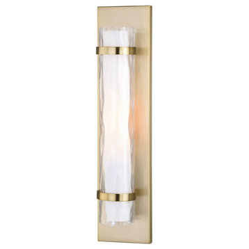 Vaxcel - Vilo 1-Light Bathroom Light in Contemporary Style 18.5 Inches Tall and