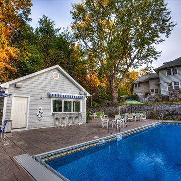 Backyard landscape design package