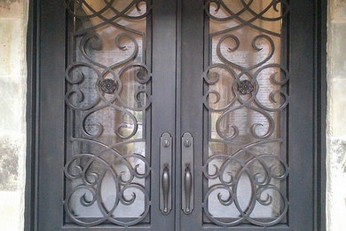 Example of a large classic entryway design in Atlanta