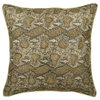 Gold 20"x20" Pillow Cover, Leather & Suede, Animal, Walk The Wild
