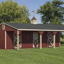 High Country Two Story Large Horse Barn Country Garden Shed