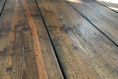 Floorboard restoration, Richmond Road, Spring 2018