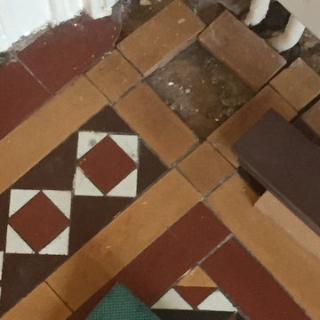 Fantastic Victorian Tiled Floor Restored to New in Stourbridge