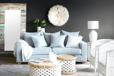 Fabric 3 Seater Sofa | Beccy - Breeze