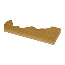 CuttingBoards.net - State Shaped Cutting Boards, Brown Richlite, Delaware - Cutting Boards