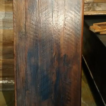 Reclaimed Wood San Diego Custom Tables for Shakespeare Pub Little Italy