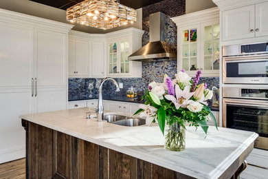 Inspiration for a transitional kitchen remodel in Louisville