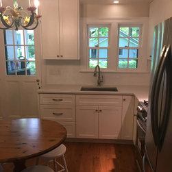 Profile I | Matte White Cabinet Doors - Kitchen Cabinetry