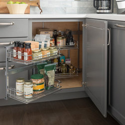 Sliding Door Corner Organizer - Pantry And Cabinet Organizers