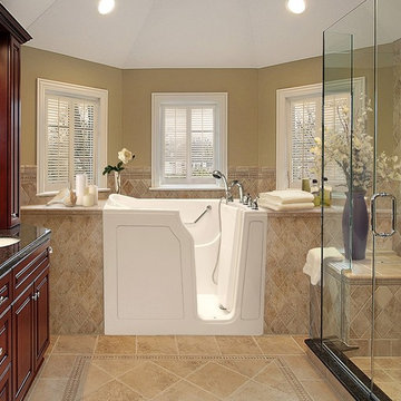 Walk-In Tub and Walk - In Shower