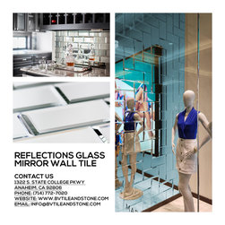 Reflections Glass Mirror Beveled Back Splash Wall Tile - Anaheim, CA - Wall And Floor Tile