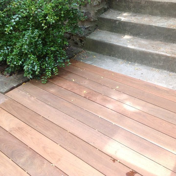 Terrasse bois exotique sur mesure