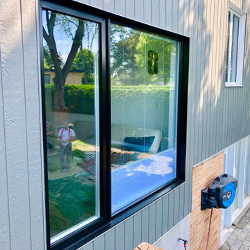 Roof Structure and Exterior siding change (Plus extension of roof)