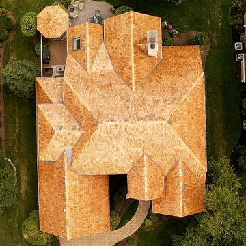 Palatine, IL : Cedar Shake roof replacement