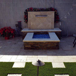 Water Feature & Fire Pit - Gilbert - Products