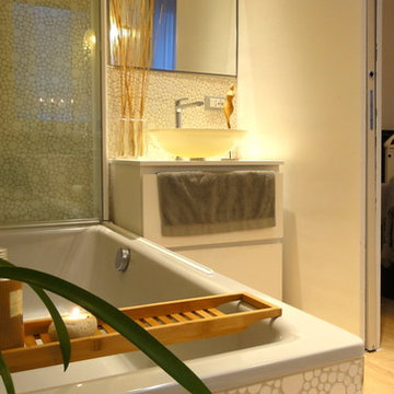 un bagno confezionato