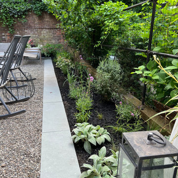 Manhattan UWS Brownstone romantic garden