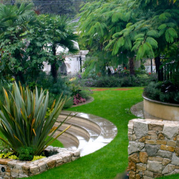 Vancouver,Shaughnessy Mediterranean Style Garden