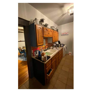 Reeves Kitchen - Midcentury - Kitchen - Austin - by Mission 5 Designs ...