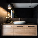 Powder room - Contemporary - Powder Room - Brisbane - by ...