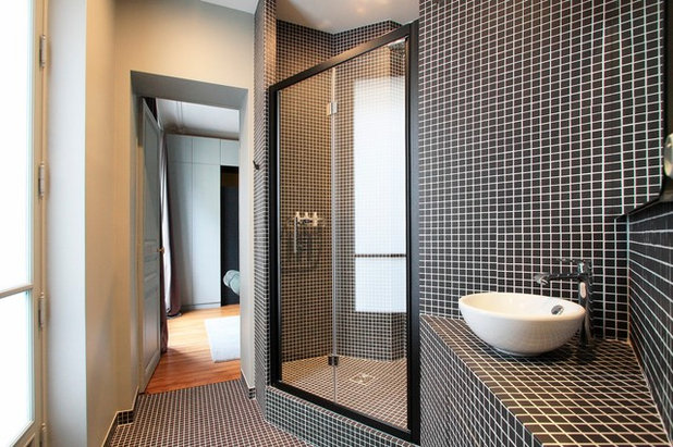 Современный Ванная комната by Gaëlle Cuisy + Karine Martin, Architectes dplg