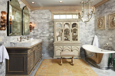 Inspiration for a bathroom remodel in Oklahoma City