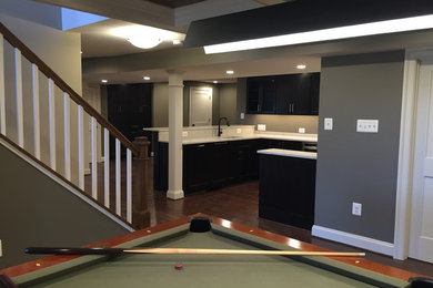 Example of a basement design in Baltimore