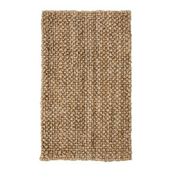 Natural Knobby Loop Braided Rug - Rugs